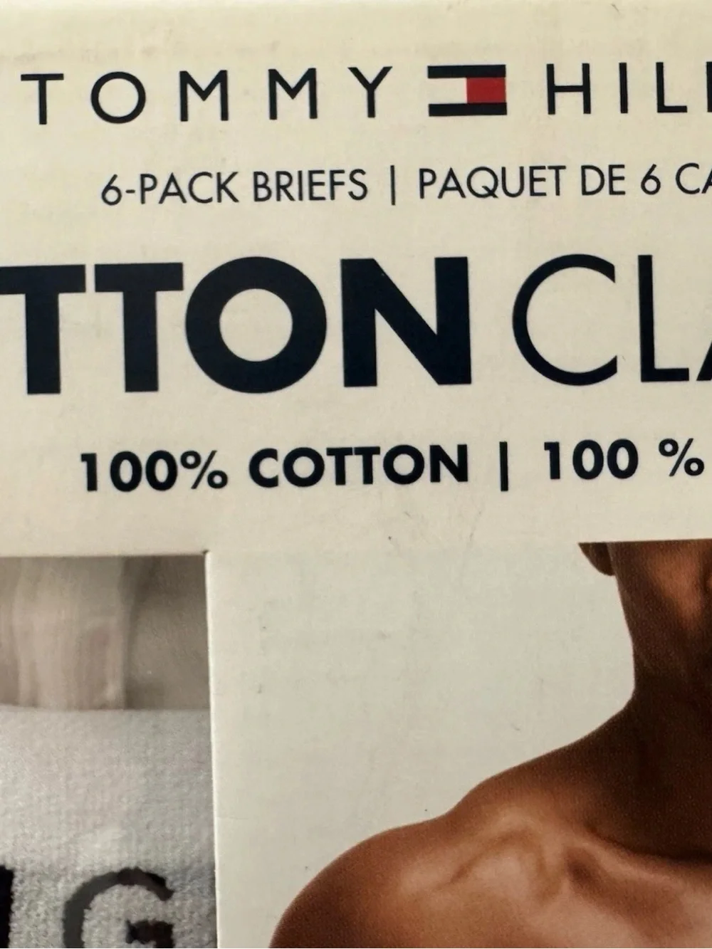 Tommy Hilfiger Cotton Classics Briefs 6 Pack Sz L